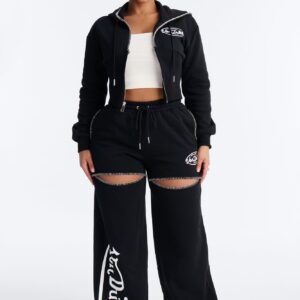 The Elysian High-Waisted Tailored Trousers