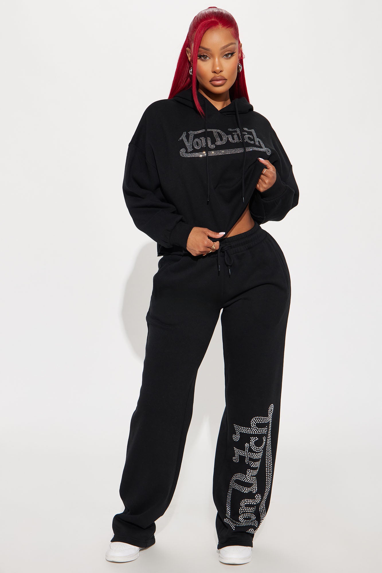 The Isolde High-Waisted Wide-Leg Trousers - Image 1 The Isolde High-Waisted Wide-Leg Trousers