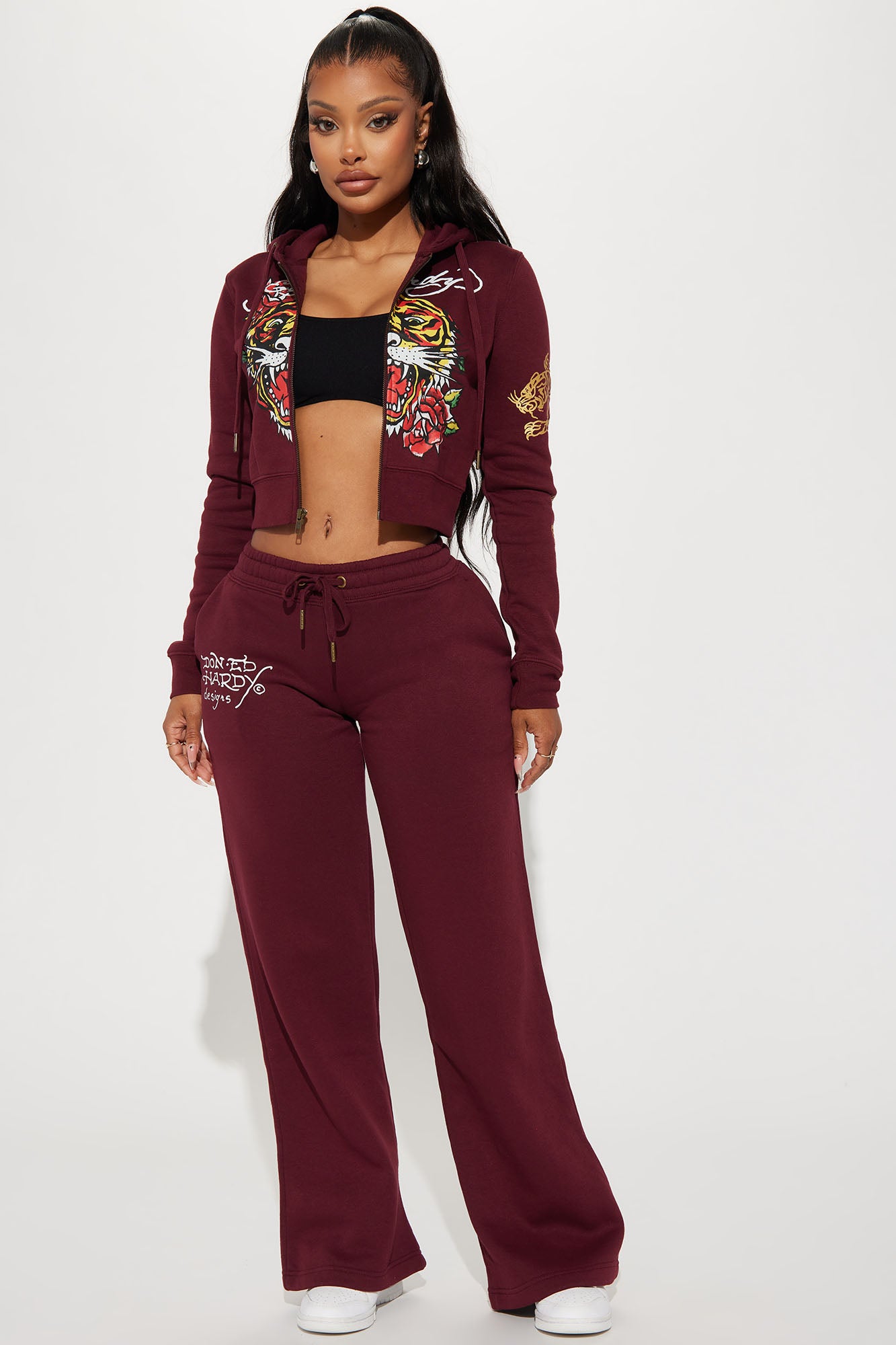 The Isolde High-Waisted Wide-Leg Trousers - Image 2 The Isolde High-Waisted Wide-Leg Trousers