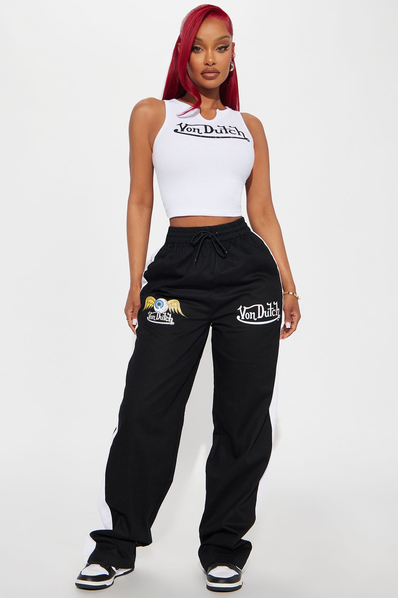 The Marcella High-Waisted Tailored Trousers - Image 1 The Marcella High-Waisted Tailored Trousers